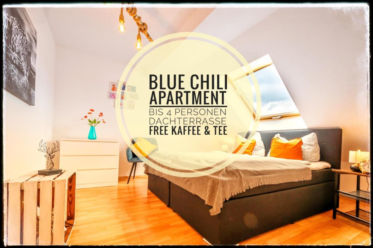 Blue Chili 19 Schoene Dachterasse Zentral Modern Bis 4 Pers Magdeburg Exterior photo